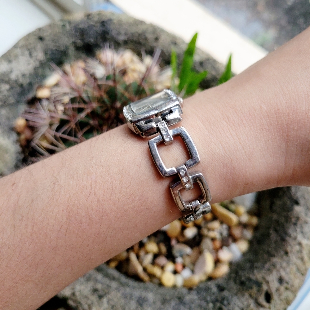 Classic Next Silver Rhinestone Watch - Picture 8 of 9